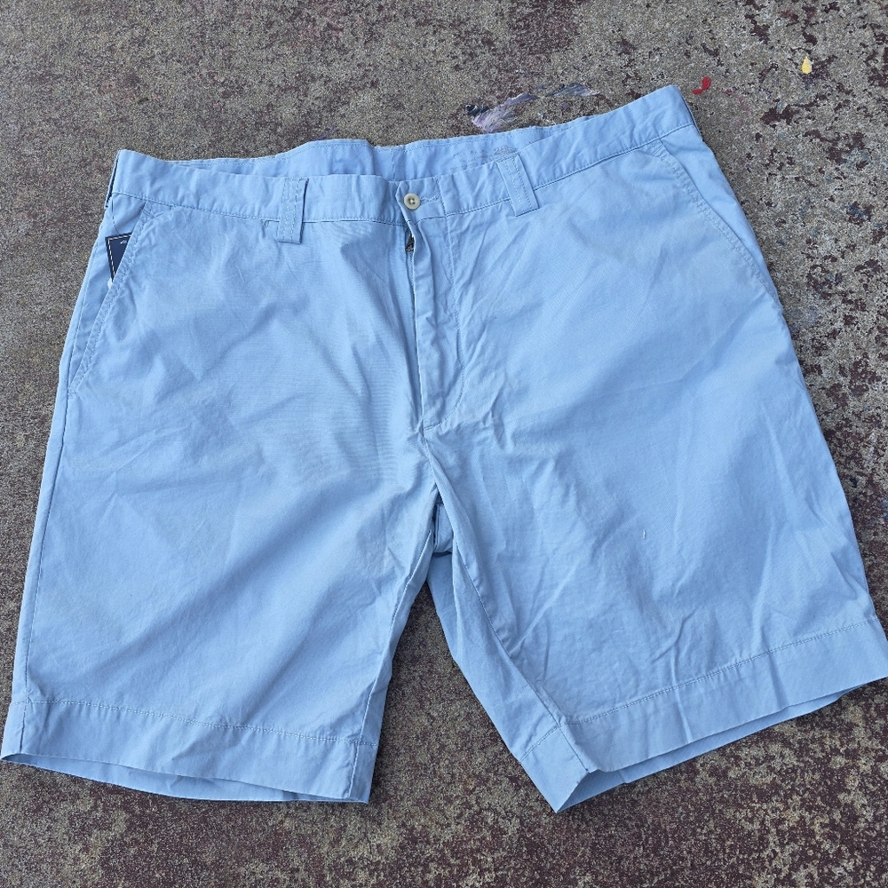 Polo Golf Ralph Lauren Mens 42 Light Blue Chino Shorts
